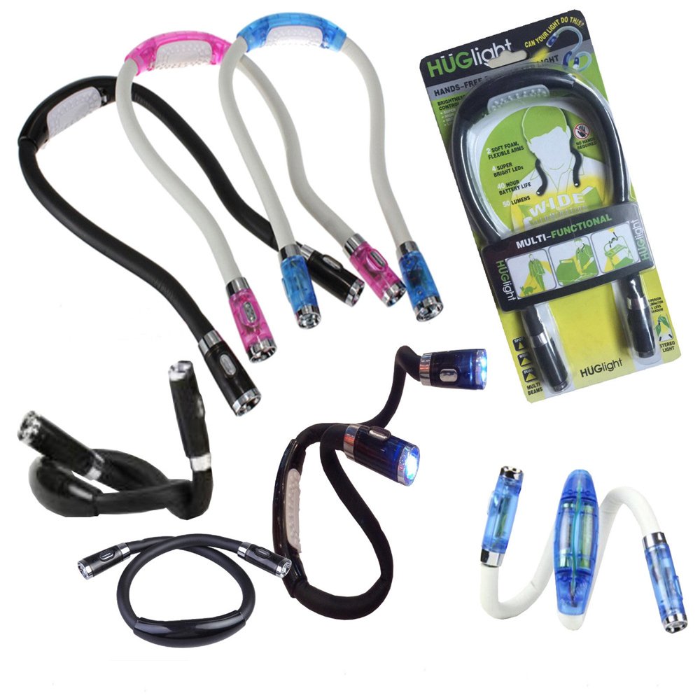 U-shaped Adjustable Portable Flexible Reading Book Light LED Hanging Neck Light Outdoor Sports Neck Lighting Lamp