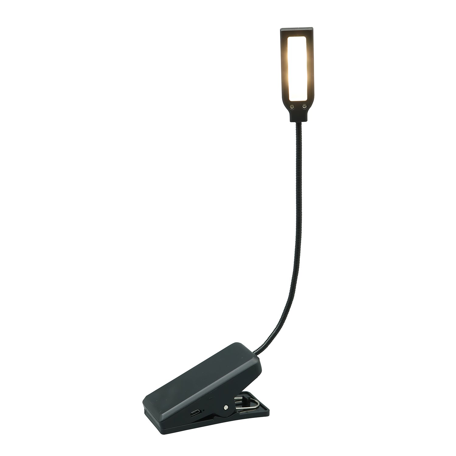 standard clip led book lamp rechargeable learning anti-myopia student dormitory bedside desk bedside folding clamp table lamp