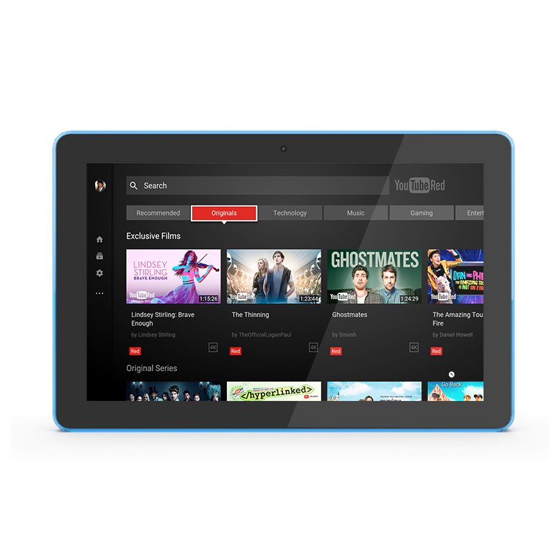 Wall mount 10.1 inch Android tablet pc with RJ45 poe, wifi, LED light for meeting room booking