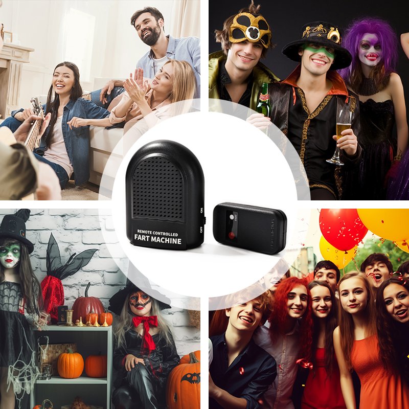 Rechargeable Portable Wireless 1-Piece Remote Controlled Funny Real Sound Prank Gift Consumer Electronics Fart Machine