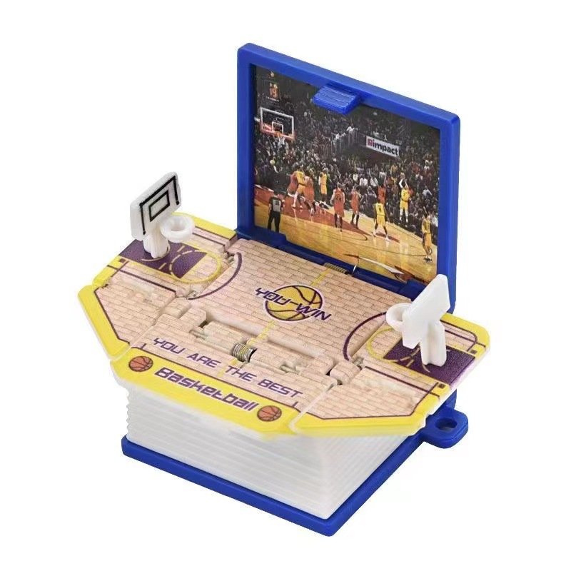 Educational 3d Up Children Printing Up Book Football Mini Book Keychain Popping Up Book For Kids Adult Castle World Key Ring