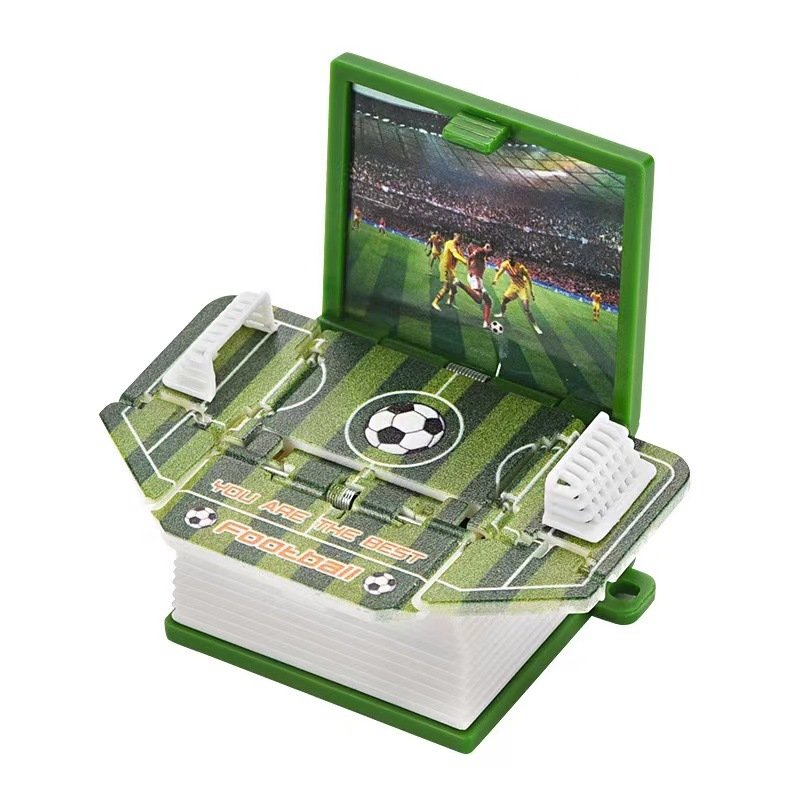 Educational 3d Up Children Printing Up Book Football Mini Book Keychain Popping Up Book For Kids Adult Castle World Key Ring