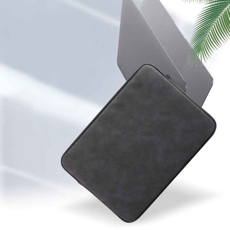 Wholesale Portable Waterproof Laptop Case Notebook Sleeve 13.3 14 15 15.6 Leather For Macbook Computer Bag
