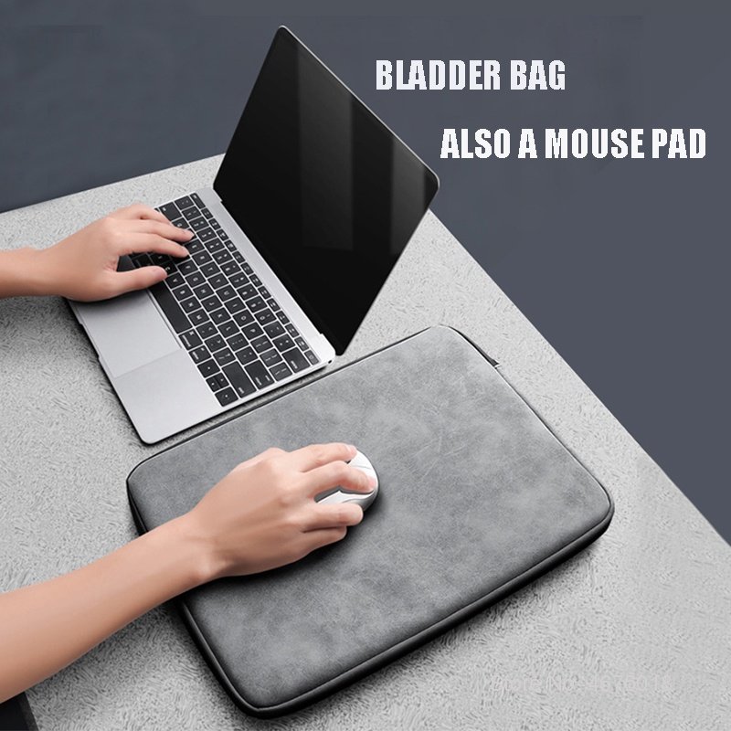 Wholesale Portable Waterproof Laptop Case Notebook Sleeve 13.3 14 15 15.6 Leather For Macbook Computer Bag