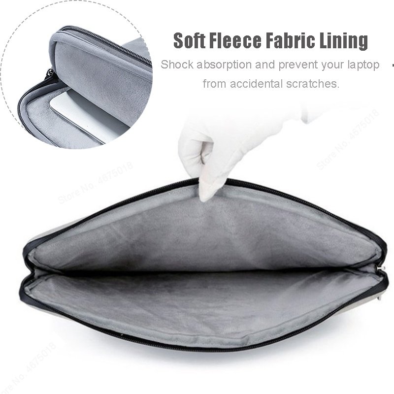 Wholesale Portable Waterproof Laptop Case Notebook Sleeve 13.3 14 15 15.6 Leather For Macbook Computer Bag