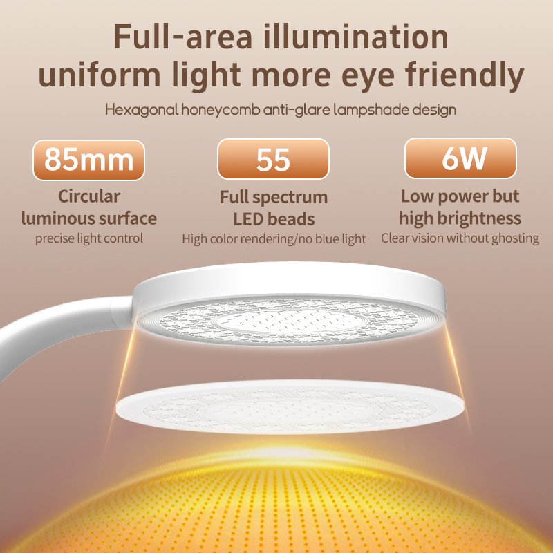 New Arrival Professional Student Reading Lamp Led Desk Lamp Book Reading Light Rechargeable Led Reading Lamp