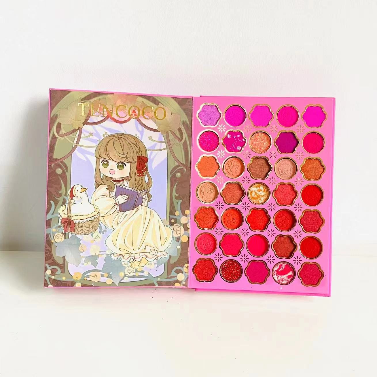 2024 Newest 117 colors Cute Girl Book All in 1 palette Shimmer Matte high pigment high quality long lasting eye shadow palette
