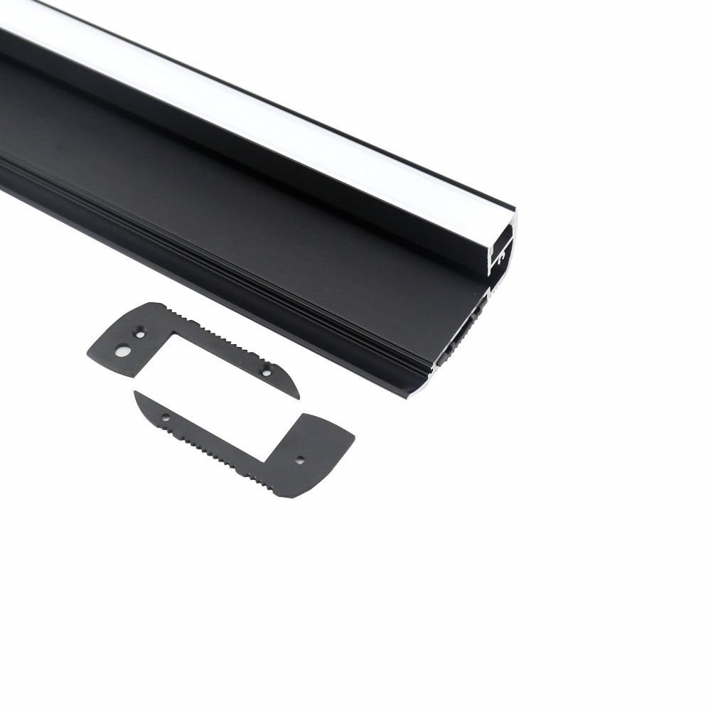 65mm * 28mm LED Stair Tread Light Slot Anti-slip Waterproof Surface Mount No Slot Induction Aluminium Slot Steps Stair Lights