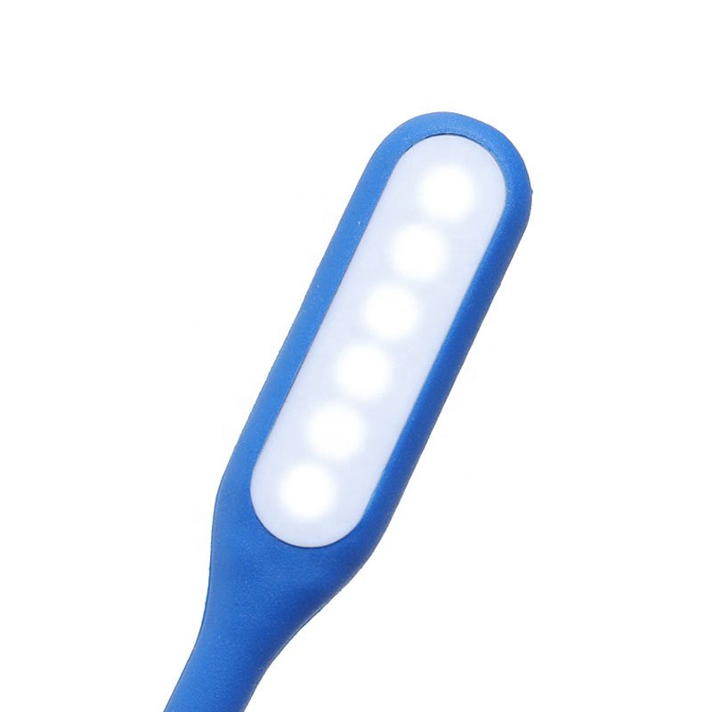 Mini LED Book Lamp Portable 5V USB Reading Night Lamp White Color Table Desk Lamp For Laptop PC Power Bank Notebook