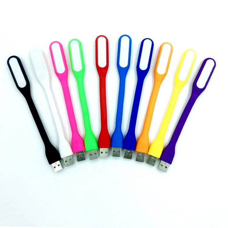 Mini LED Book Lamp Portable 5V USB Reading Night Lamp White Color Table Desk Lamp For Laptop PC Power Bank Notebook
