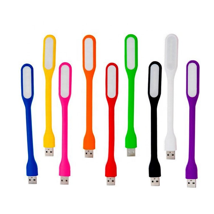 Mini LED Book Lamp Portable 5V USB Reading Night Lamp White Color Table Desk Lamp For Laptop PC Power Bank Notebook