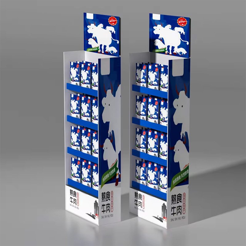 Customize PVC Cosmetic Display Stands Shelf Hooks Countertop PVC Foam Board