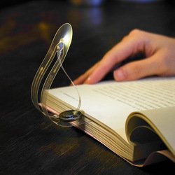 Promotion Gift Flexible Mini Led Clip Book Light Portable Bookmark Read Night Lamp Book Light For Reading In Bed