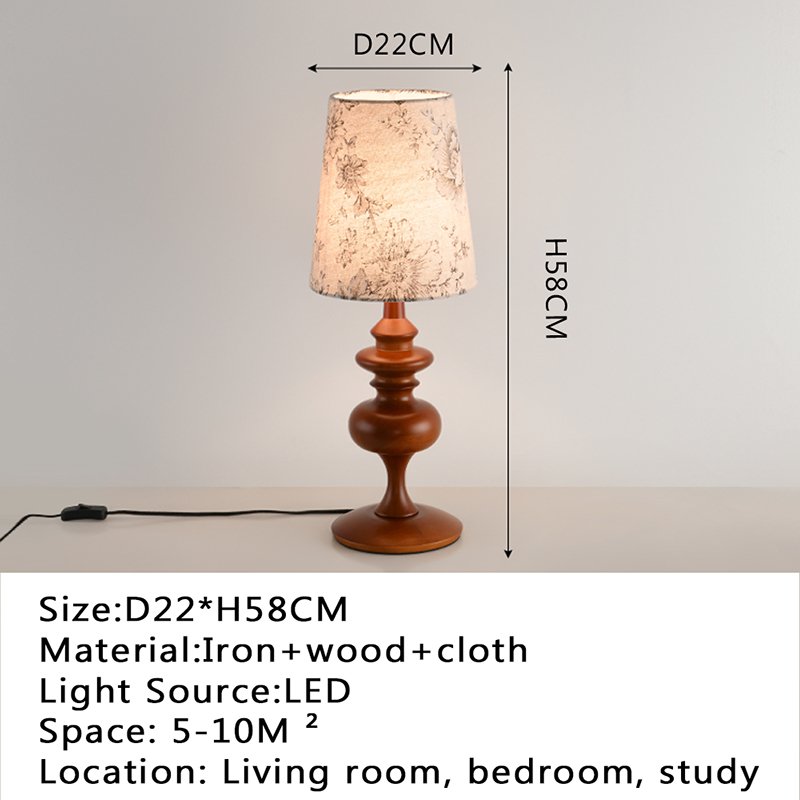 Modern Retro Creativity led Table Lamp Night lamps home decor luxury Living Room Bedroom LED Bedside Desk Light