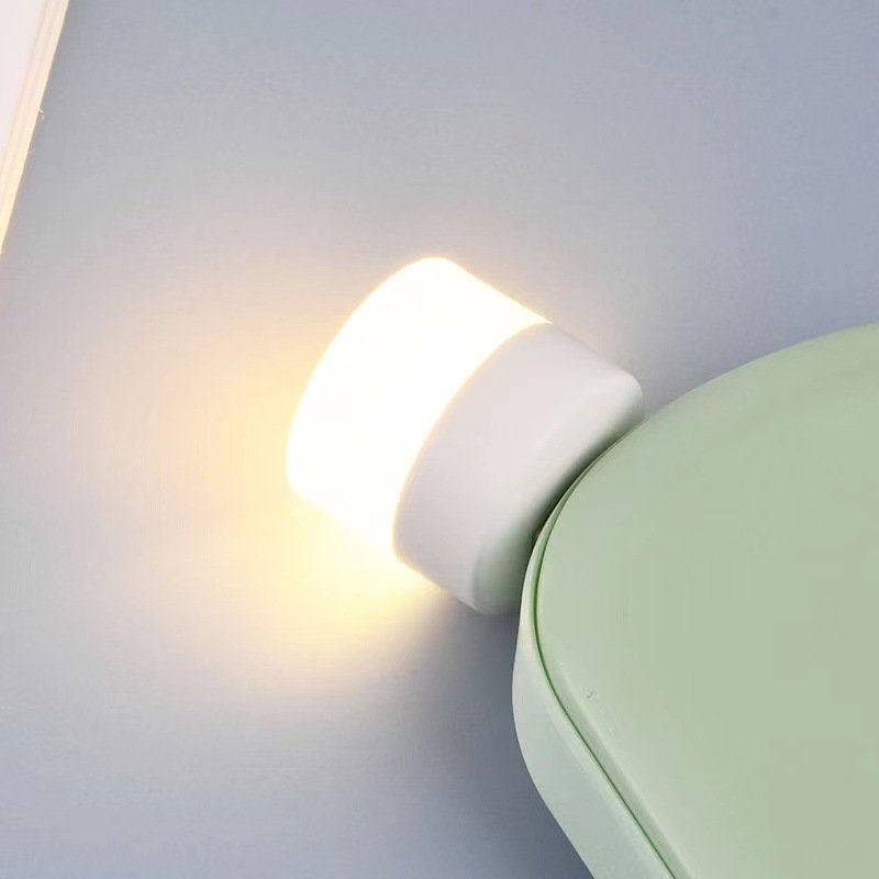 Hot Sale Mini Bulb USB Plug In Light Keyboard Book Night Light Small Round Led Light