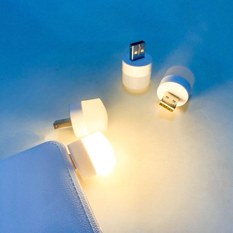 Hot Sale Mini Bulb USB Plug In Light Keyboard Book Night Light Small Round Led Light