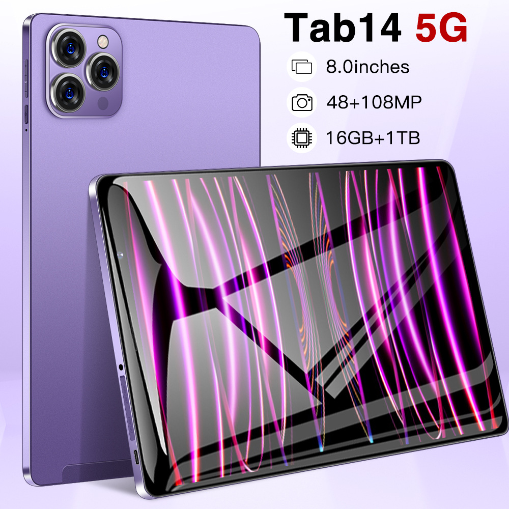 Best selling fast shipping 8 Inches HD Screen 1G+16GB MTKX30 1300*200 6000mAh Battery Android 12 48MP+108MP Tablet PC