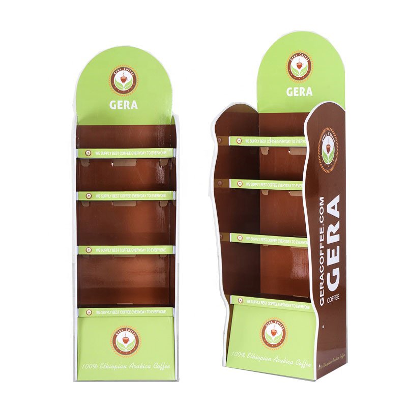 Custom Store Floor PVC Board Display Stand for Book Magazine Exhibition