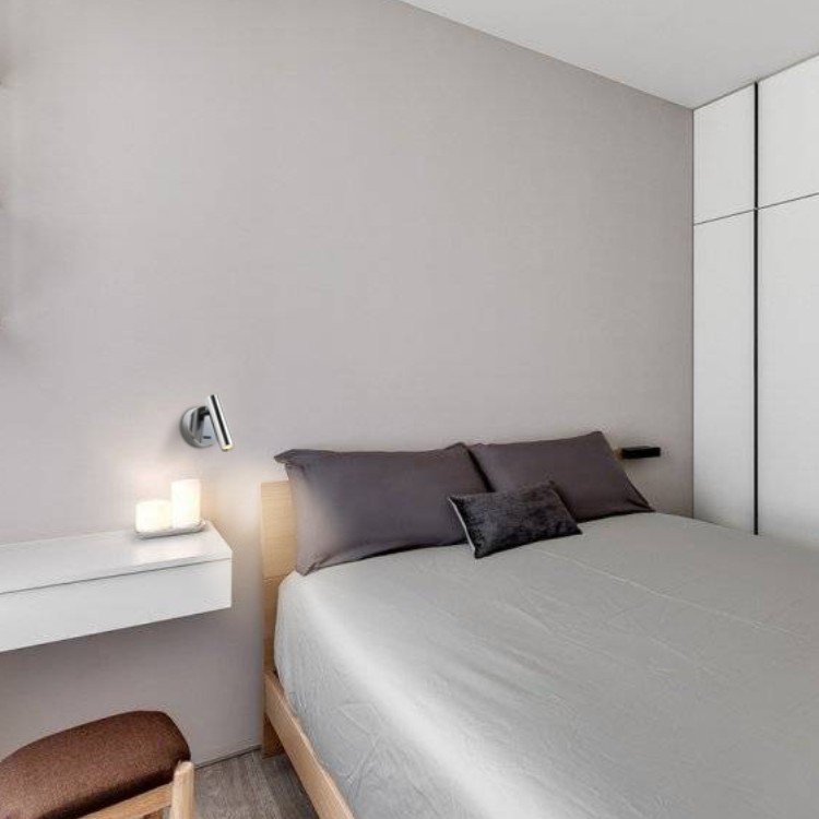 modern design 3W aluminum gold bedroom led wall light