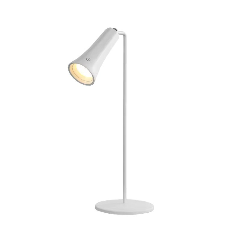 touch control dimming 3 cct adjustable folder rotate table desk book reading light lamp with wireless charger tuv certificated