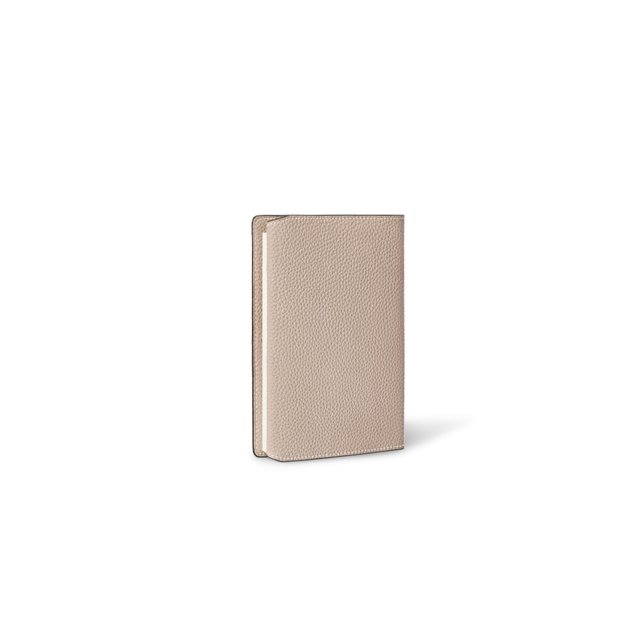 Vegan leather custom logo adjustable A6 book cover for school office soft notebook diary sleeves