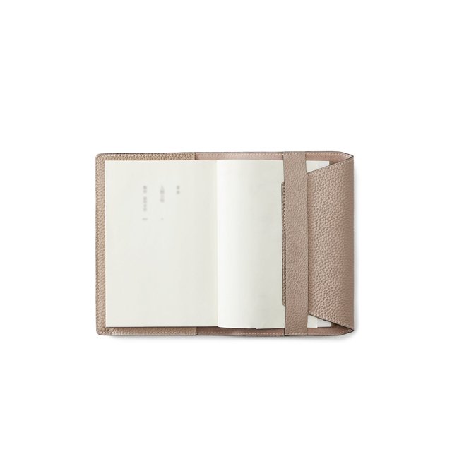 Vegan leather custom logo adjustable A6 book cover for school office soft notebook diary sleeves