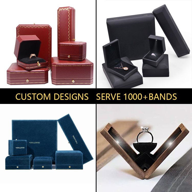 gift lamp jewlery jewellery velvet big boxes jewelery earring illumination casejewelry custom with jewelry box with led light