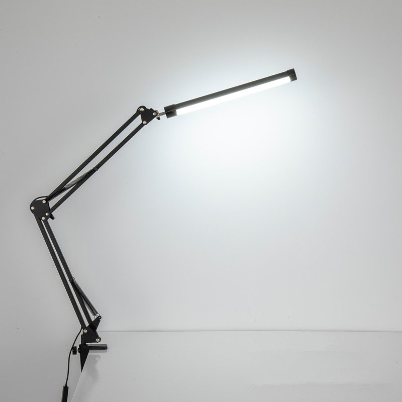 Innovation folding 3 color mode 10 brightness dimmable portable USB desk lamp bright led desk lamp light
