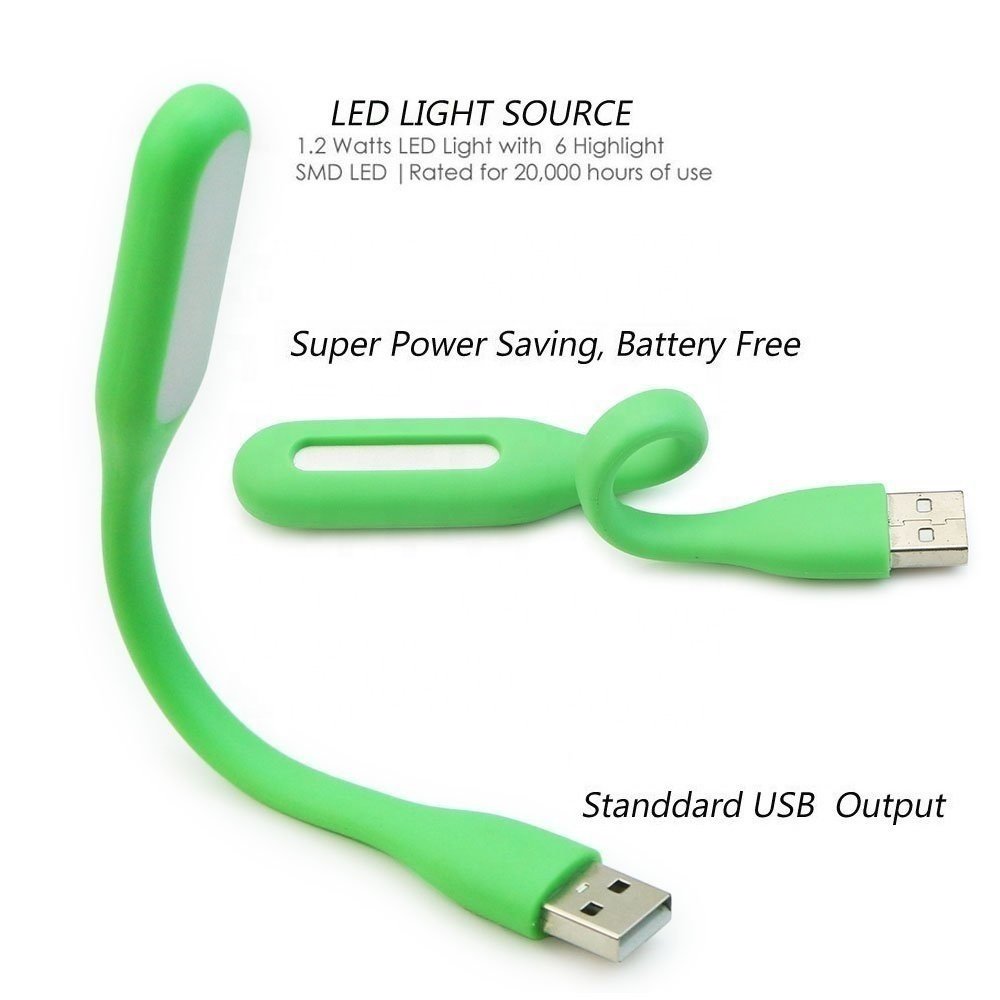Wholesale price Portable Mini Reading Book camp Lights Camping led PC Laptop desk usb device led light for Power Bank