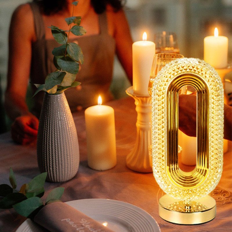 Restaurant USB Rechargeable Touch Led Desk Light Bedside Living Room Bedroom Table Lamp Night Light