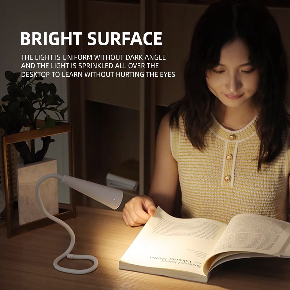 Decorated Dimmable Desk Table Lamp Office Nordic LED Desk Lamp with USB Charging Port for Living Room
