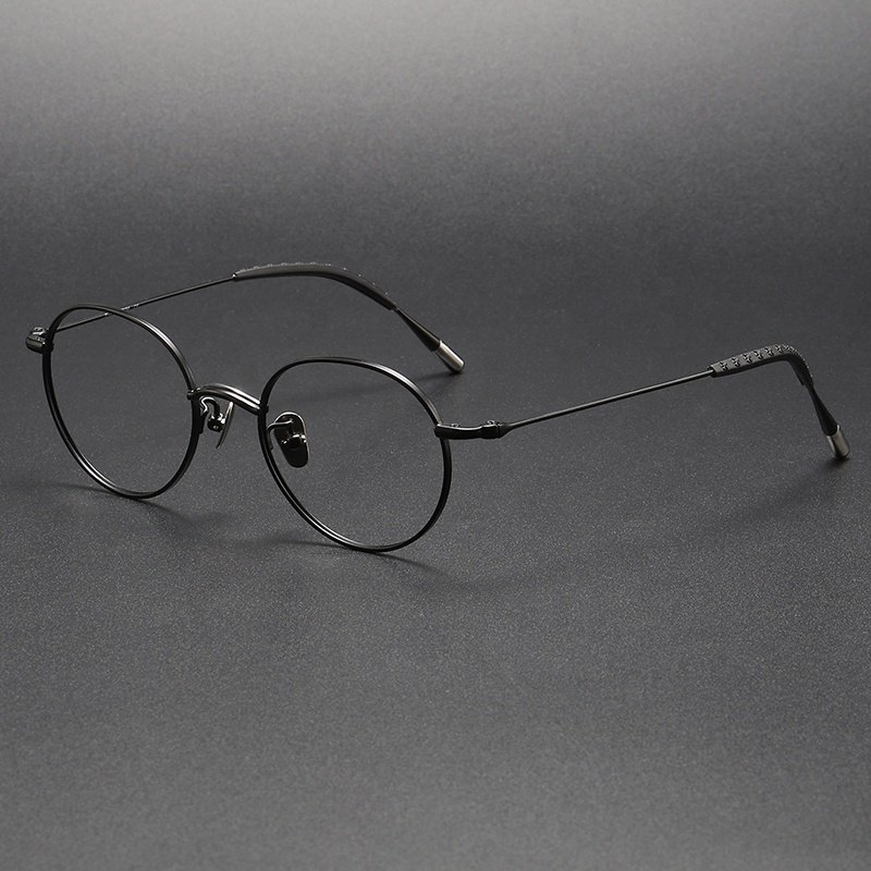 No3 Titanium Eyeglasses Frames Oval Reading Eyewear Frame Optic Monture Lunette Optical Fashion Glasses For Female