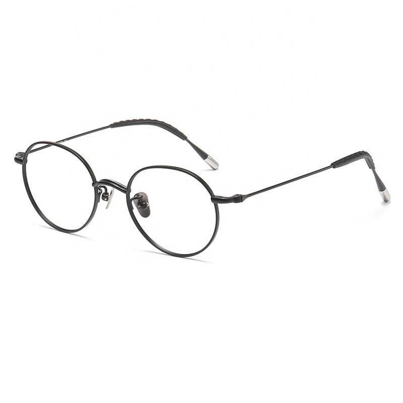 No3 Titanium Eyeglasses Frames Oval Reading Eyewear Frame Optic Monture Lunette Optical Fashion Glasses For Female