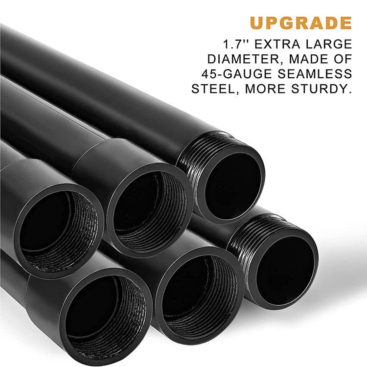 JH-Mech Shade Sail Canopy Pole Custom Heavy Duty Poles coated Stainless Steel Shade Sail Pole with Two Types of Hooks