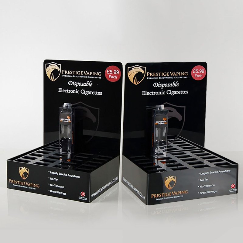 Cosmetics Display Rack with Modern Acrylic Stand for Counters