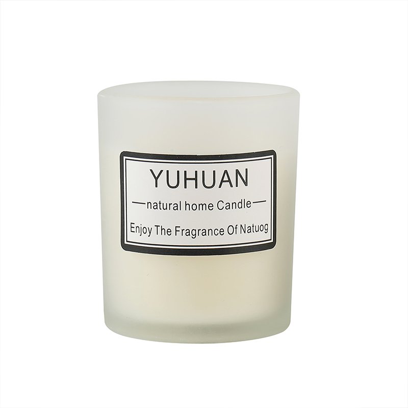 Customized White Natural Soy Wax Scented Candles Fashion Stick Pattern for Luxury Home Use Custom Private Label