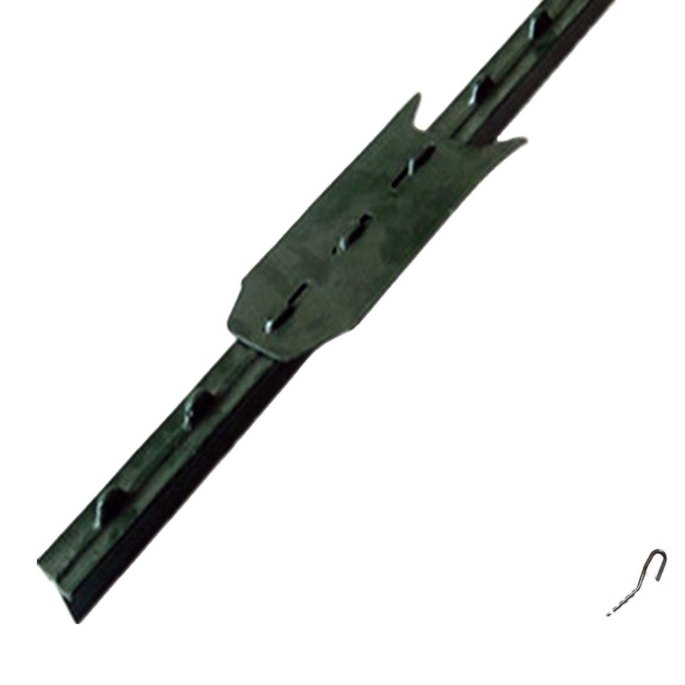 Steel Studded T Fence Post 6 7 8 FT Galvanized Fence Post for Farm