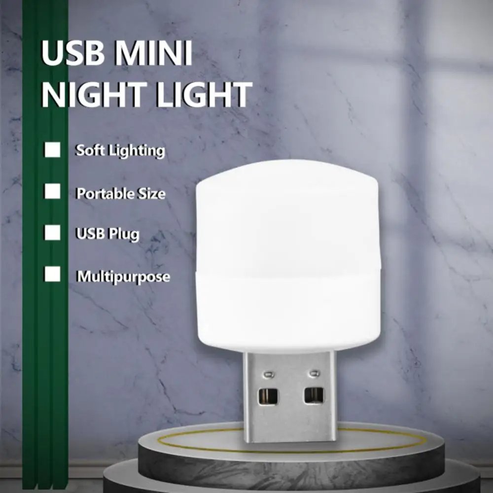 Portable USB 5V LED Reading Lamp Mini Book Light Foldable Camping Night Lights Table Lamps for Power Bank Notebook Laptop