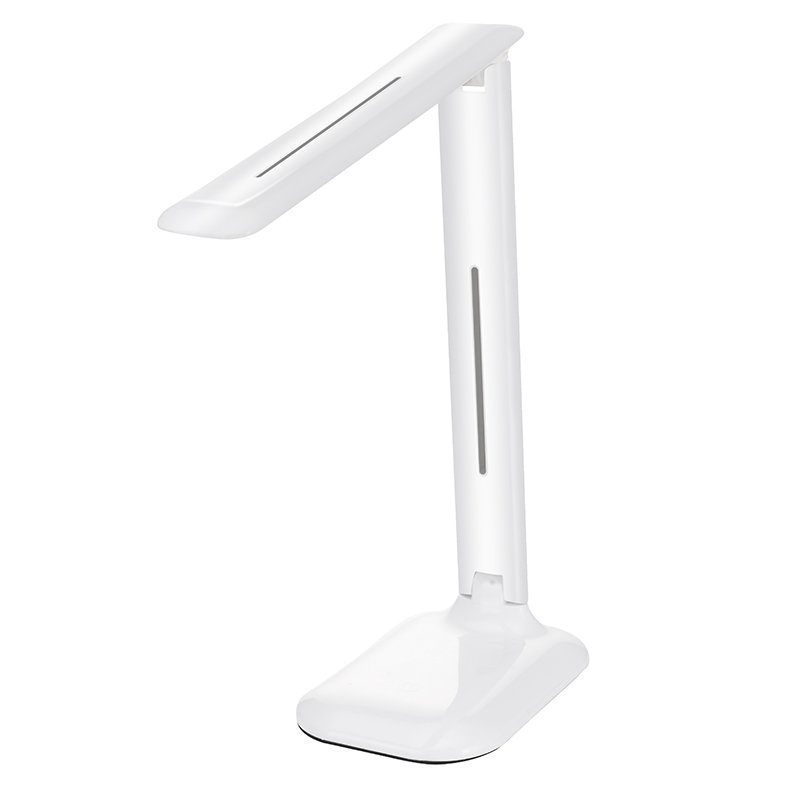 135hrs Rechargeable Battery Powered LED Desk Lamp Cordless Study Book Reading Light 3 Color Dimmable Stepless Brightness Dimmer
