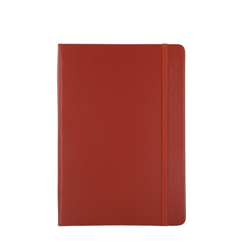 Cross-border notebook Amazon hot a5 Hard Case Pu binding band notepad cute Journal Book custom printed logo