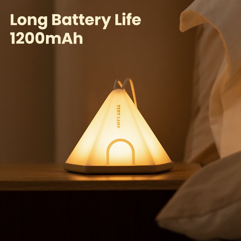 New Arrival Rechargeable Outdoor Camping Led Usb Portable Night Light Stand Mini Auto Off Bed Room Light
