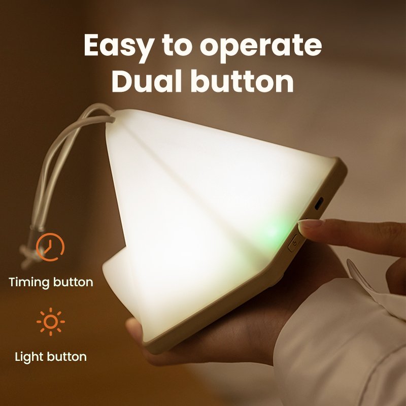 New Arrival Rechargeable Outdoor Camping Led Usb Portable Night Light Stand Mini Auto Off Bed Room Light