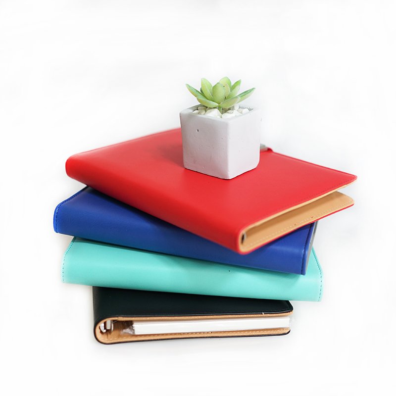 New Arrival Notebook with Wireless Charging and Big Phone Pockhoodie Leather Promotion Wireless Power Bank Notebook with U Disk