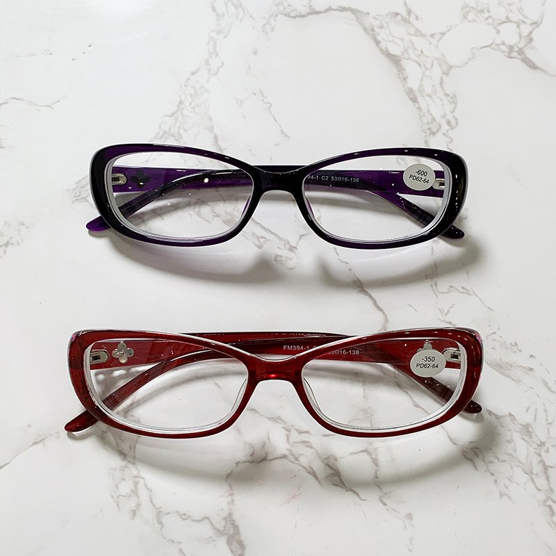 FM394 full rim TR frame presbyopia minus 250 supplier wholesale glasses women corrective eyeglasses flexible Reading Glasses