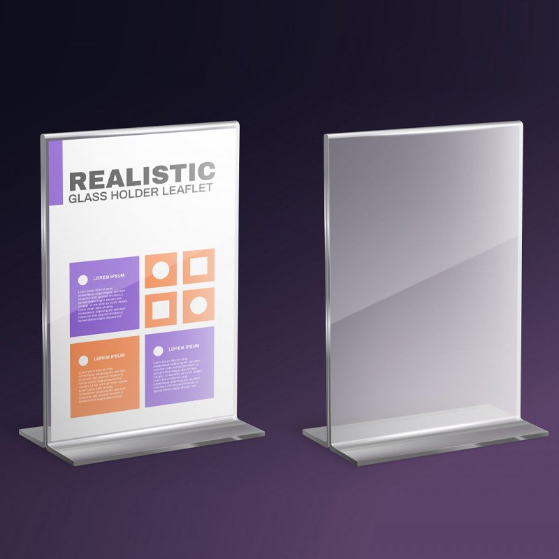 Double Sided Transparent Display Retail Store shelf Skincare Organizers Custom Made Display Stands