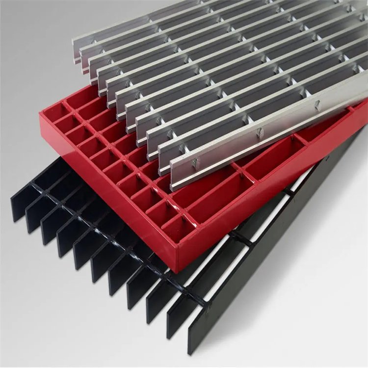 hot dipped galvanized 30*3 mm bar grate decking press locked Swage-Locked welded steel grating