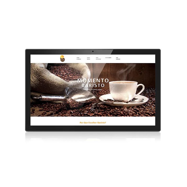 OEM 10.1 LCD Touch Screen Meeting Room Tablet Booking System RK3566 LED Light Bar