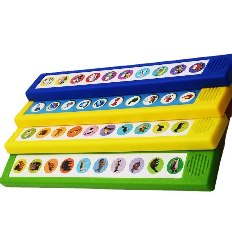 Ebook And Audio Book 10 Press Button Sound Device Educational Sound Busy Board Module For Kid Audio Books