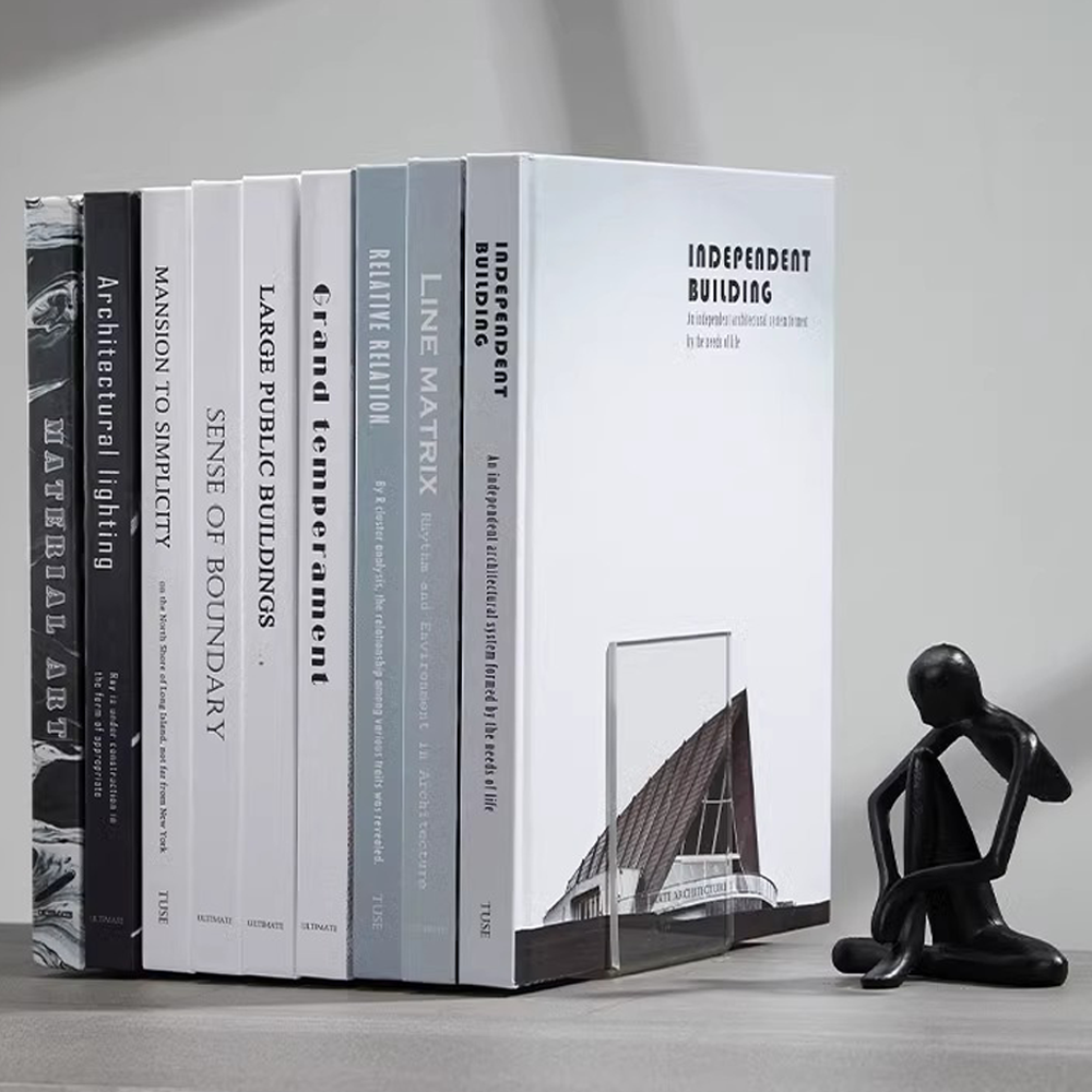 English books hard shell color page simulation book decoration simple study coffee desktop soft outfit shooting props