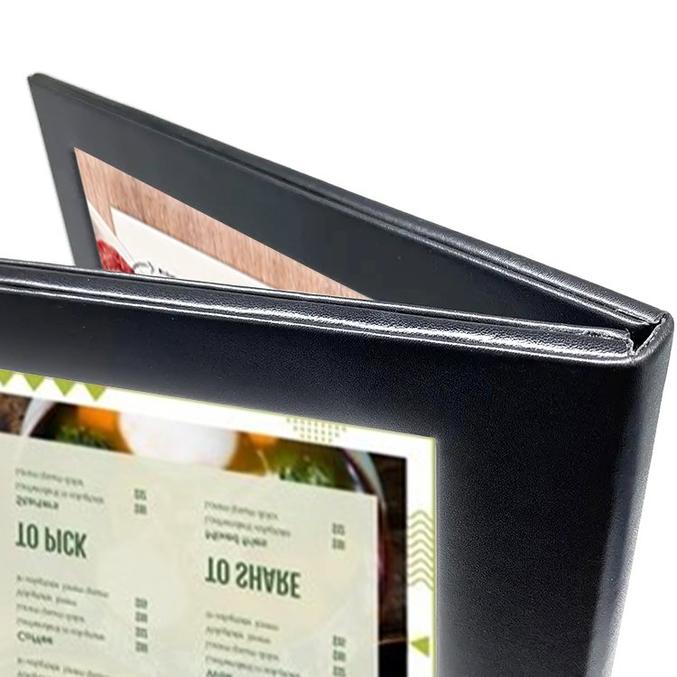 Restaurant Menu Board 2 Panel 3 Light View Led Menu Book For Restaurants Bars